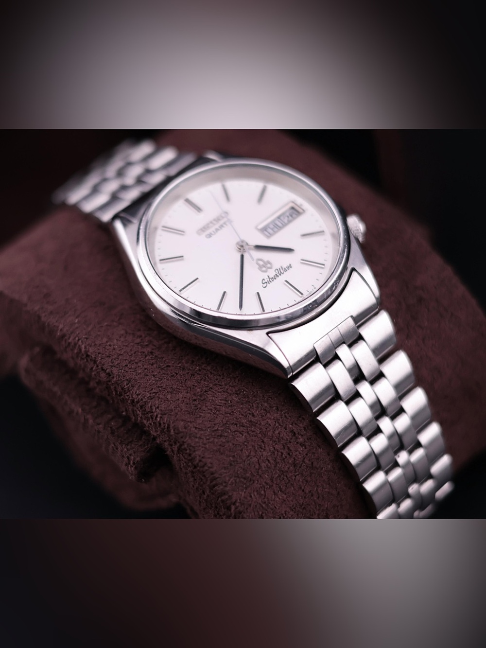 Vintage 1980 Seiko Silverwave 8229-7030 Men’s Watch - Picture 6 of 8
